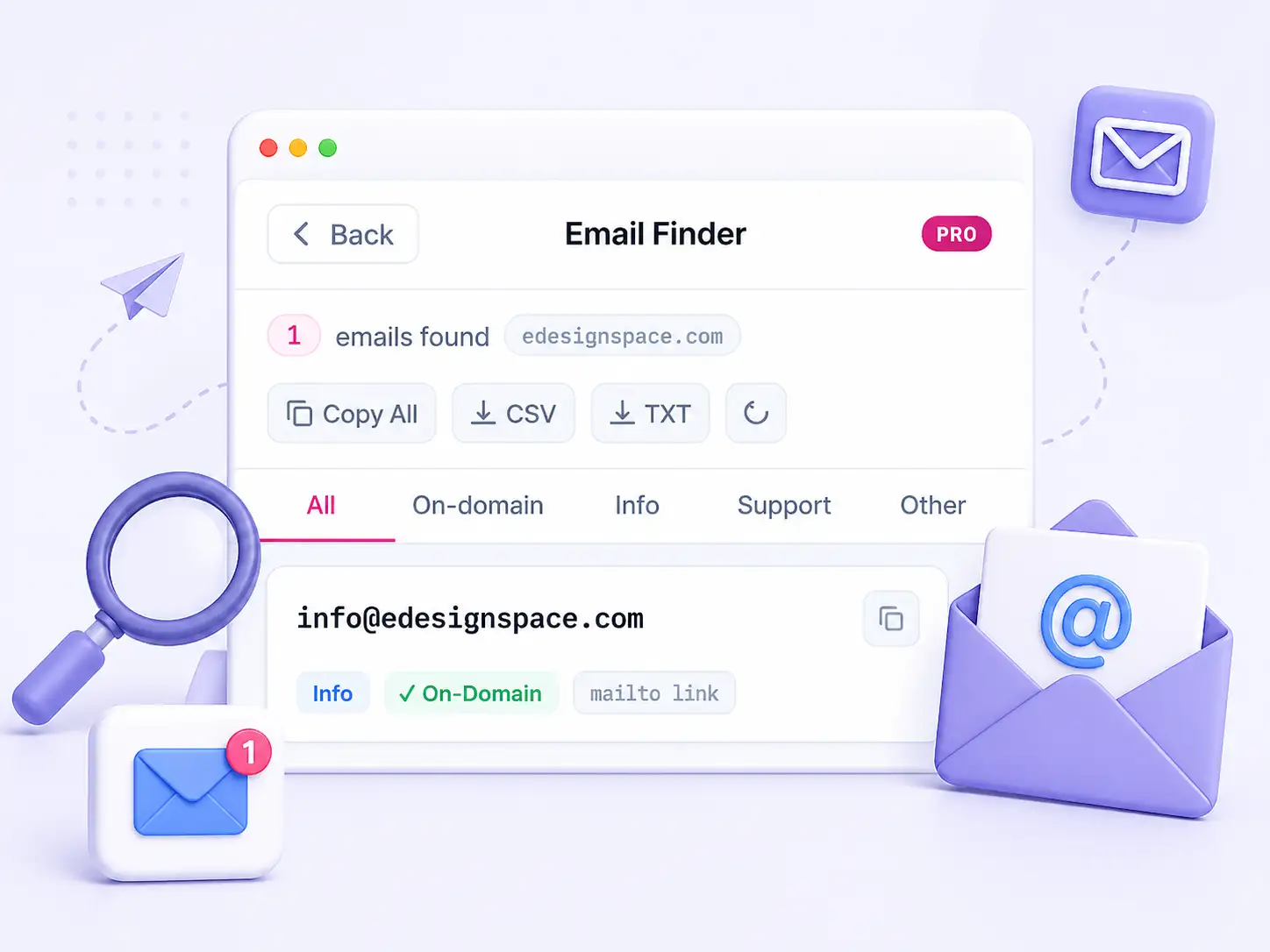 Email Finder - DevToolkit