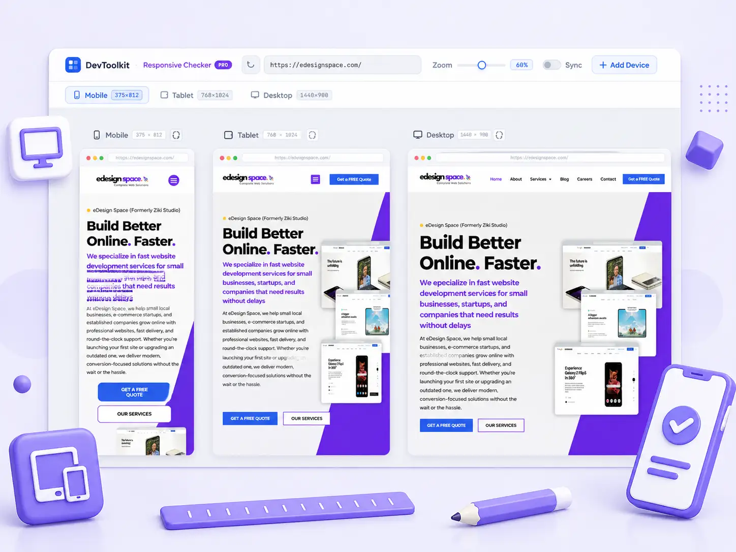Responsive View Checker - DevToolkit